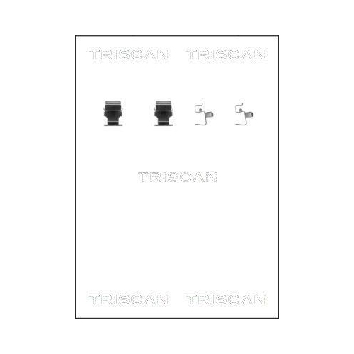 TRISCAN Zubehörsatz, Scheibenbremsbelag