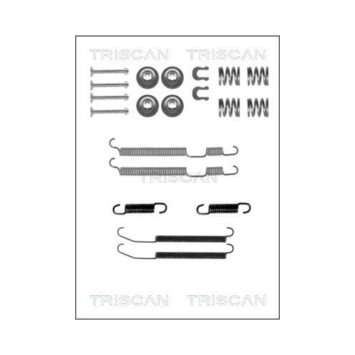 TRISCAN Zubehörsatz, Bremsbacken