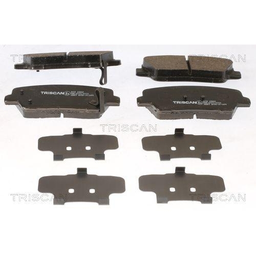 TRISCAN Bremsbelagsatz, Scheibenbremse