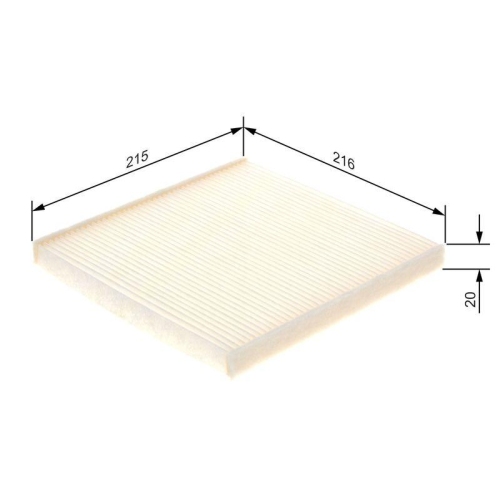 BOSCH Filter, Innenraumluft