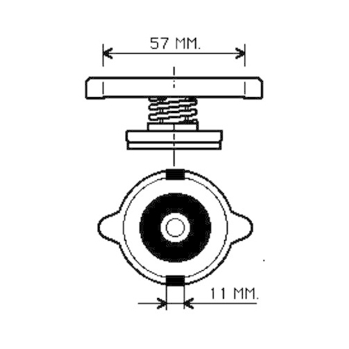 MAHLE Verschlussdeckel, Kühler BEHR