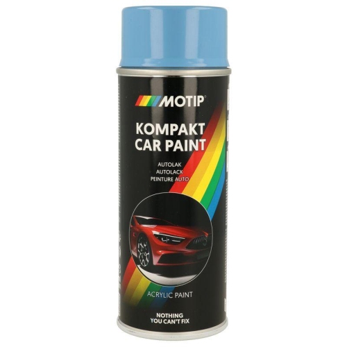 MOTIP Fahrzeug-Kombinationslack KOMPAKT AUTOLACK blau hochgl&auml;nzend 400 ml