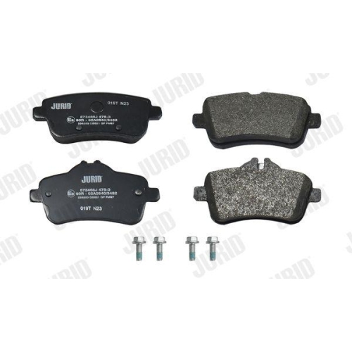 JURID Bremsbelagsatz, Scheibenbremse