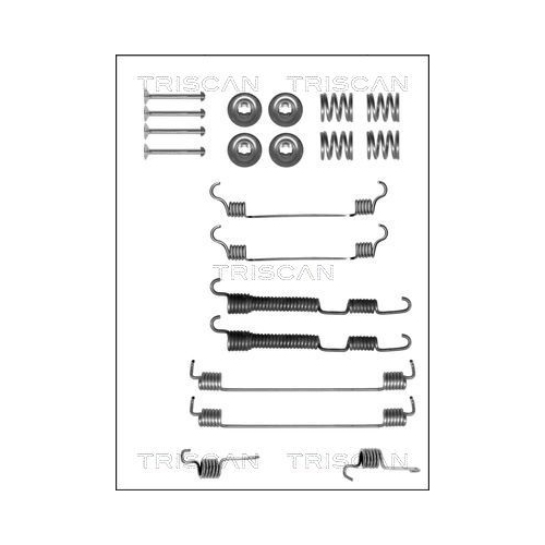 TRISCAN Zubehörsatz, Bremsbacken