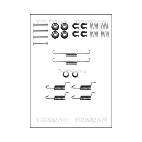 TRISCAN Zubehörsatz, Feststellbremsbacken