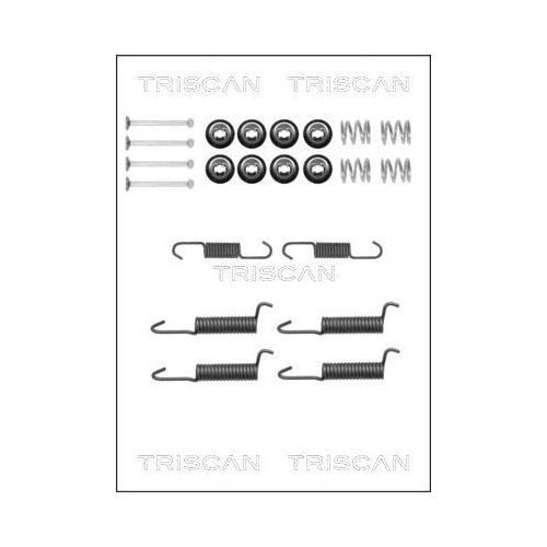 TRISCAN Zubehörsatz, Feststellbremsbacken
