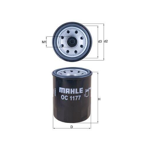 MAHLE Ölfilter