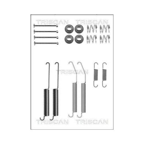 TRISCAN Zubehörsatz, Bremsbacken