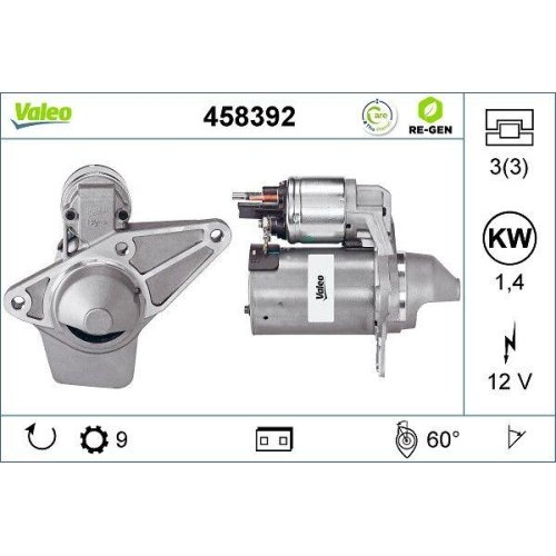 VALEO Starter VALEO RE-GEN AT