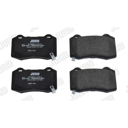 JURID Bremsbelagsatz, Scheibenbremse