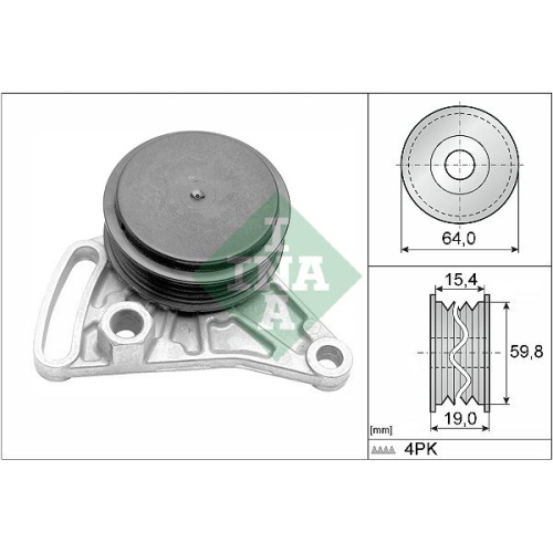 Schaeffler INA Spannrolle, Keilrippenriemen