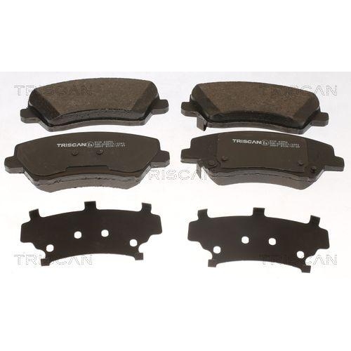 TRISCAN Bremsbelagsatz, Scheibenbremse