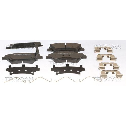 TRISCAN Bremsbelagsatz, Scheibenbremse