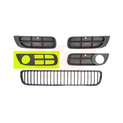 VAN WEZEL Lüftungsgitter, Stoßfänger