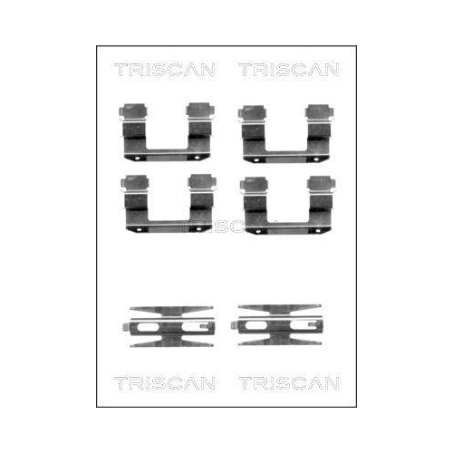TRISCAN Zubeh&ouml;rsatz, Scheibenbremsbelag