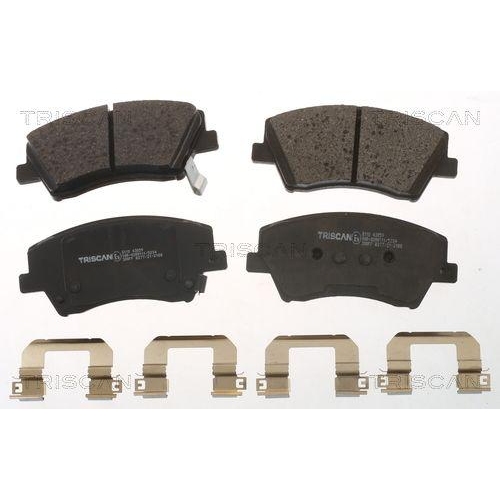 TRISCAN Bremsbelagsatz, Scheibenbremse