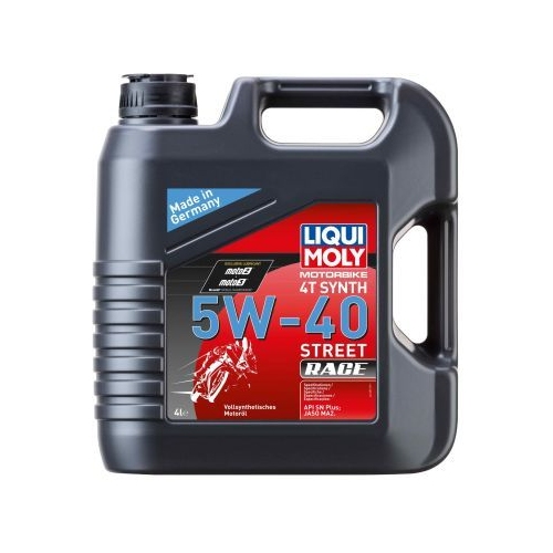 LIQUI MOLY Motoröl Motorbike 4T Synth 5W-40 Street Race