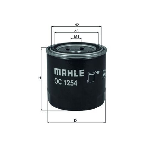 MAHLE Ölfilter