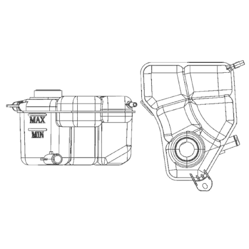 MAHLE Ausgleichsbehälter, Kühlmittel BEHR