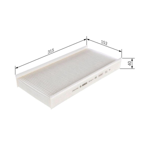 BOSCH Filter, Innenraumluft