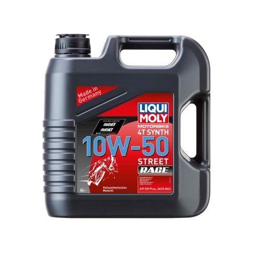 LIQUI MOLY Motoröl Motorbike 4T Synth 10W-50 Street Race