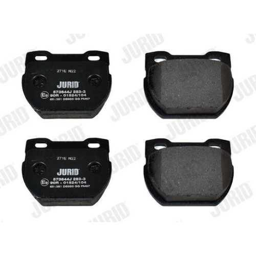 JURID Bremsbelagsatz, Scheibenbremse