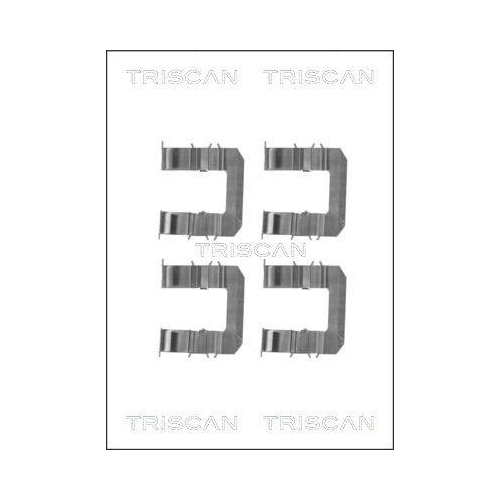 TRISCAN Zubeh&ouml;rsatz, Scheibenbremsbelag
