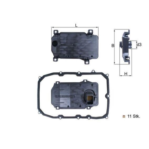 MAHLE Hydraulikfilter, Automatikgetriebe