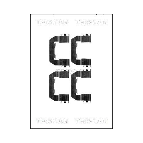 TRISCAN Zubeh&ouml;rsatz, Scheibenbremsbelag