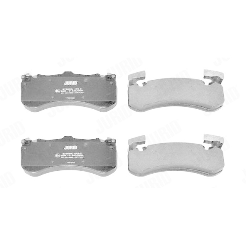 JURID Bremsbelagsatz, Scheibenbremse
