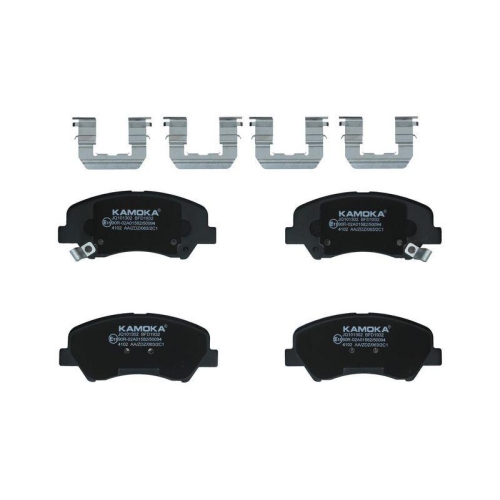 KAMOKA Bremsbelagsatz, Scheibenbremse