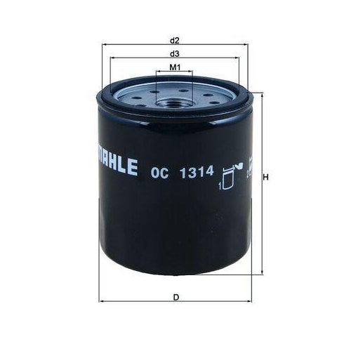 MAHLE Ölfilter