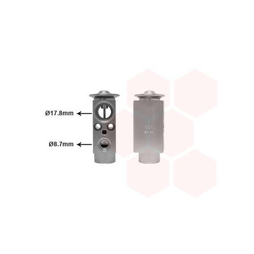 VAN WEZEL Expansionsventil, Klimaanlage