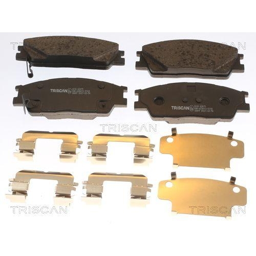 TRISCAN Bremsbelagsatz, Scheibenbremse