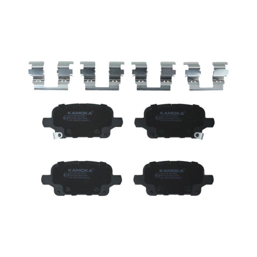 KAMOKA Bremsbelagsatz, Scheibenbremse