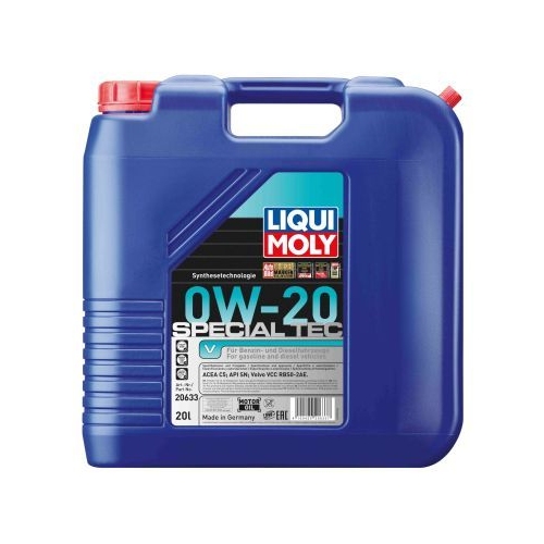 LIQUI MOLY Motoröl Special Tec V 0W-20