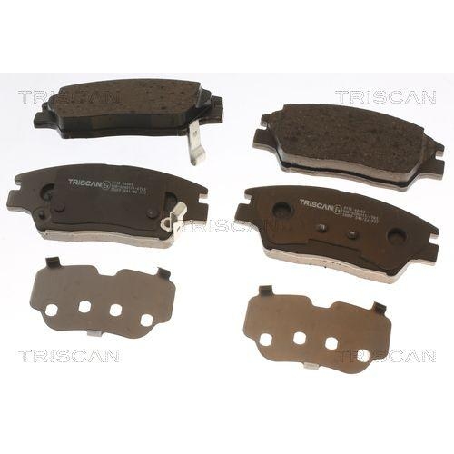 TRISCAN Bremsbelagsatz, Scheibenbremse