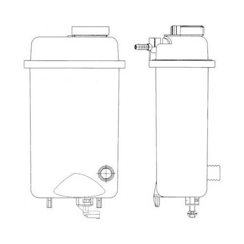 MAHLE Ausgleichsbehälter, Kühlmittel BEHR
