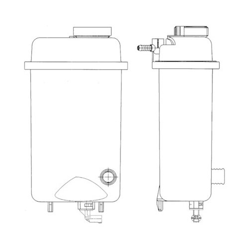 MAHLE Ausgleichsbehälter, Kühlmittel BEHR