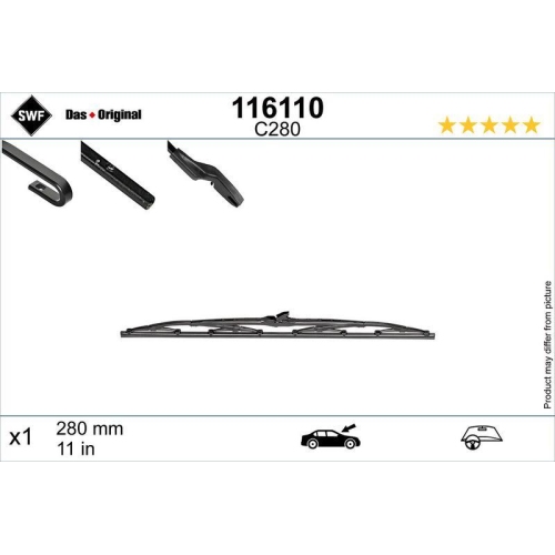 SWF Wischblatt DAS ORIGINAL SINGLE