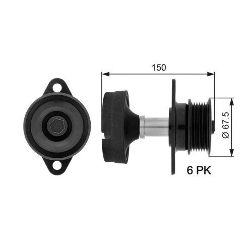 GATES Generatorfreilauf DriveAlign™