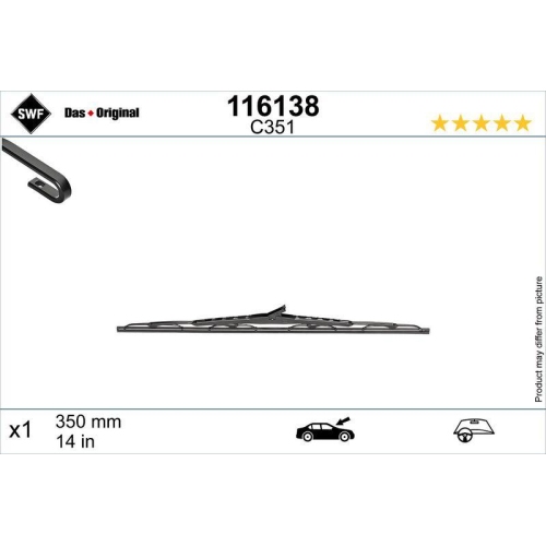 SWF Wischblatt DAS ORIGINAL SINGLE