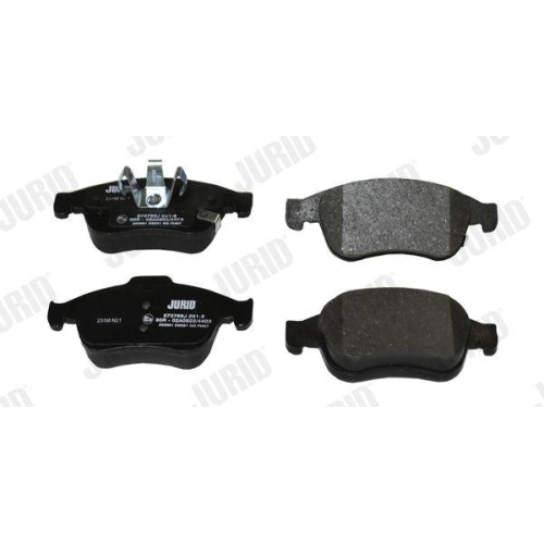 JURID Bremsbelagsatz, Scheibenbremse