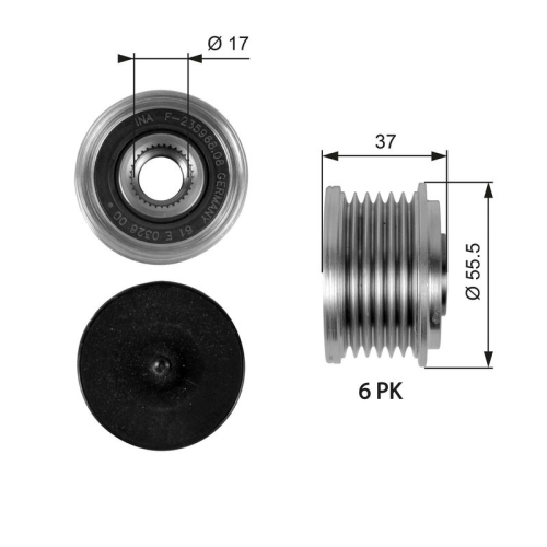 GATES Generatorfreilauf DriveAlign™