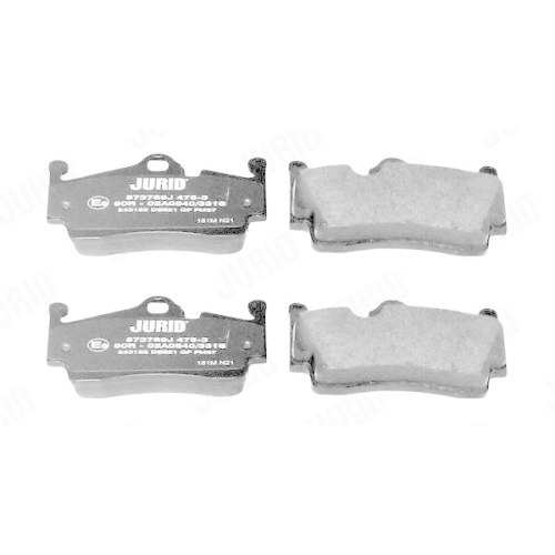 JURID Bremsbelagsatz, Scheibenbremse