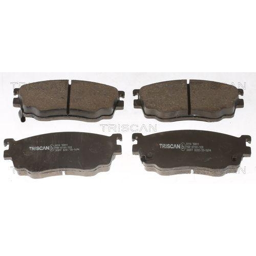 TRISCAN Bremsbelagsatz, Scheibenbremse