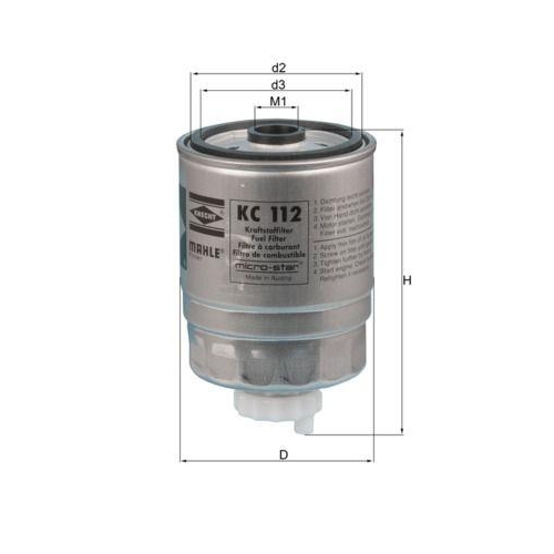 MAHLE Kraftstofffilter