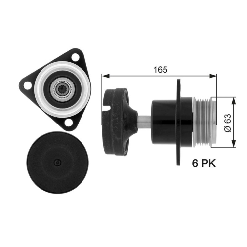 GATES Generatorfreilauf DriveAlign™