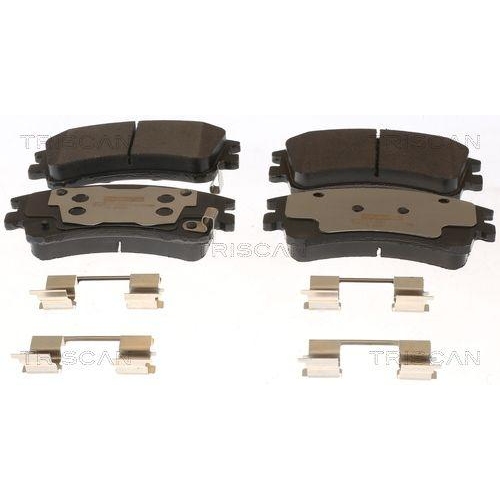 TRISCAN Bremsbelagsatz, Scheibenbremse