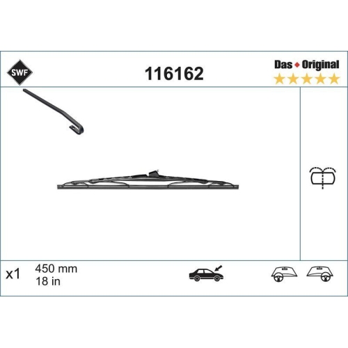 SWF Wischblatt DAS ORIGINAL SINGLE